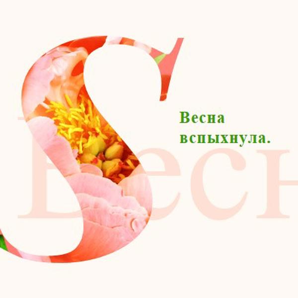 Весеннее предустановка pink vintage-botanical