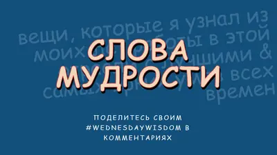 Word мудрым blue modern-simple
