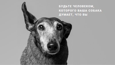 Любовь щенка gray modern-simple
