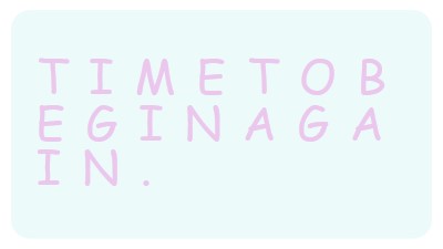 Начните снова blue vintage-retro