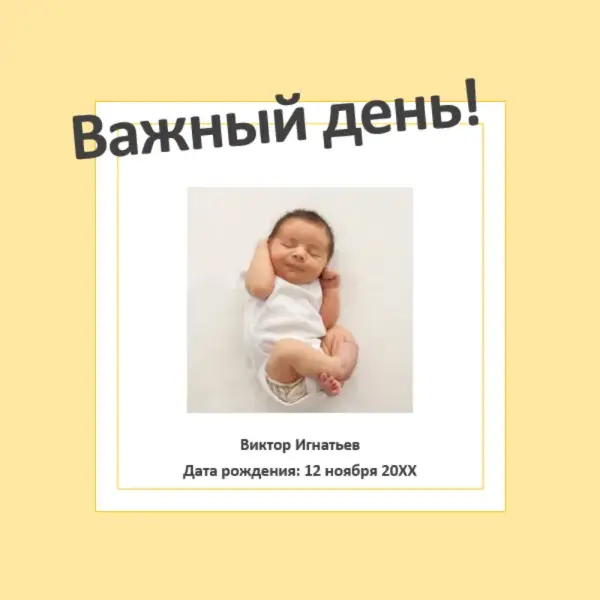 Фотоальбом с ключевыми датами в жизни ребенка gray whimsical color block