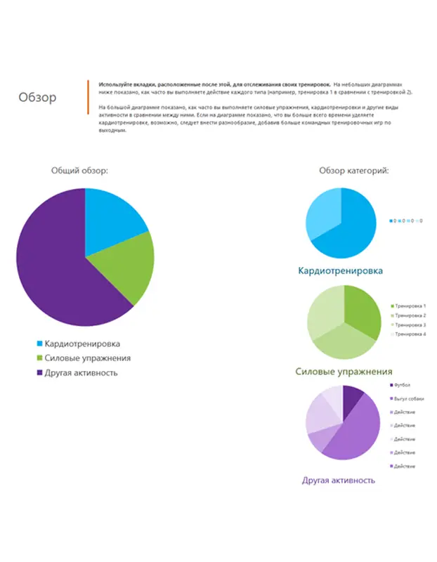 Журнал фитнеса modern simple