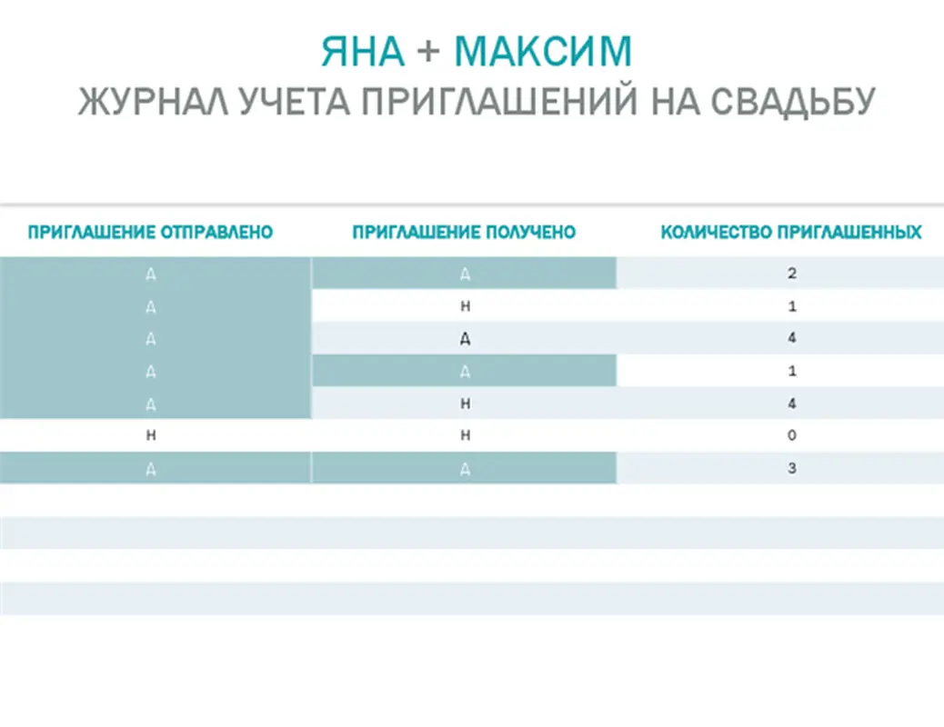 Журнал приглашений с акварельным фоном modern-simple