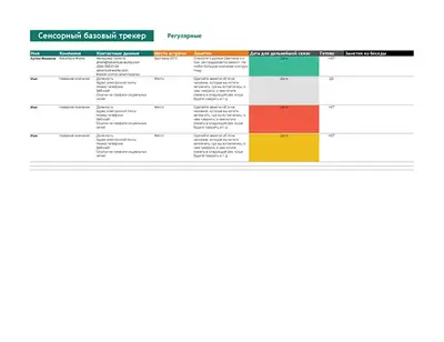 Сенсорный базовый трекер