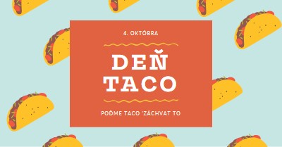 Deň Taco orange organic-simple