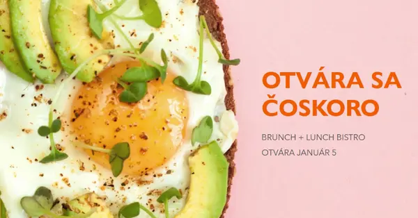 Brunch čas pink modern-bold