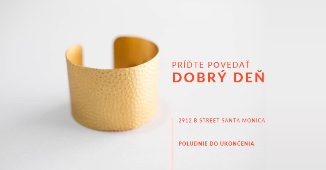 Príďte pozdraviť white modern-bold