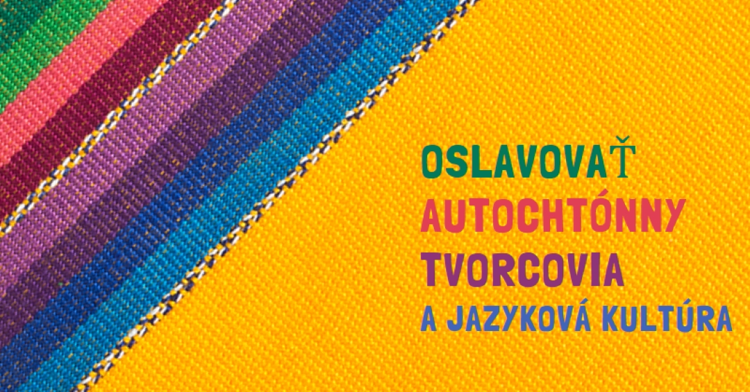Oslávte domorodých tvorcov yellow organic-simple