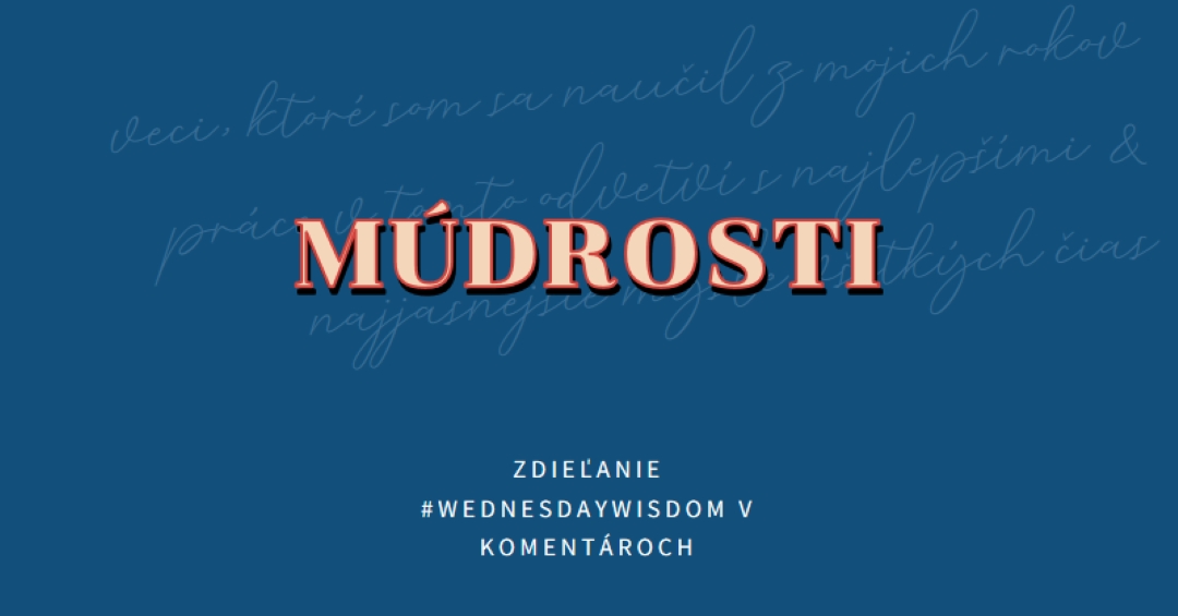 Word múdrym blue modern-simple