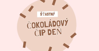 Šťastný čokoládový deň brown organic-simple