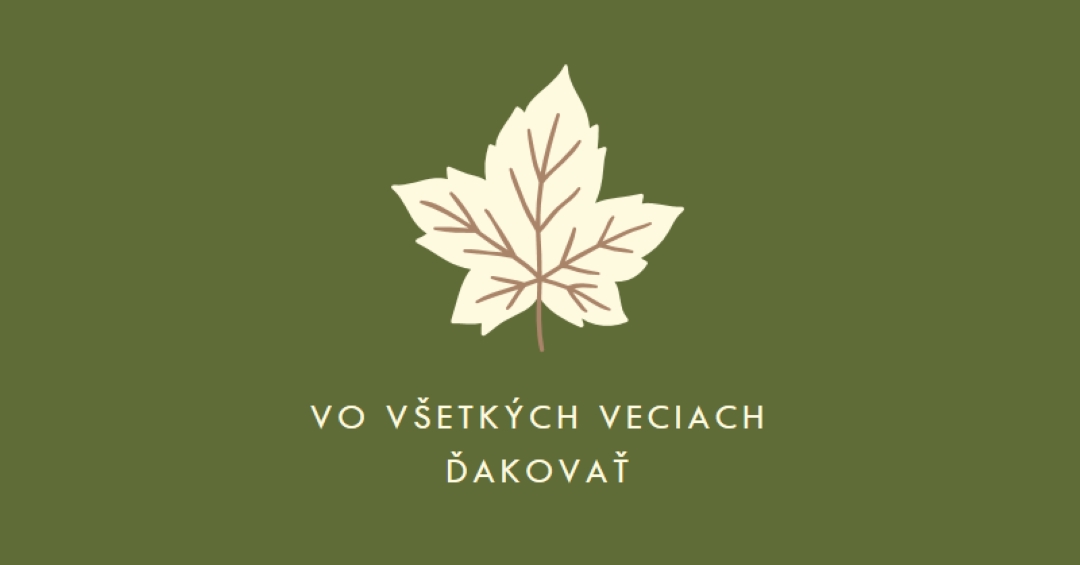 Postoj vďačnosti green modern-simple