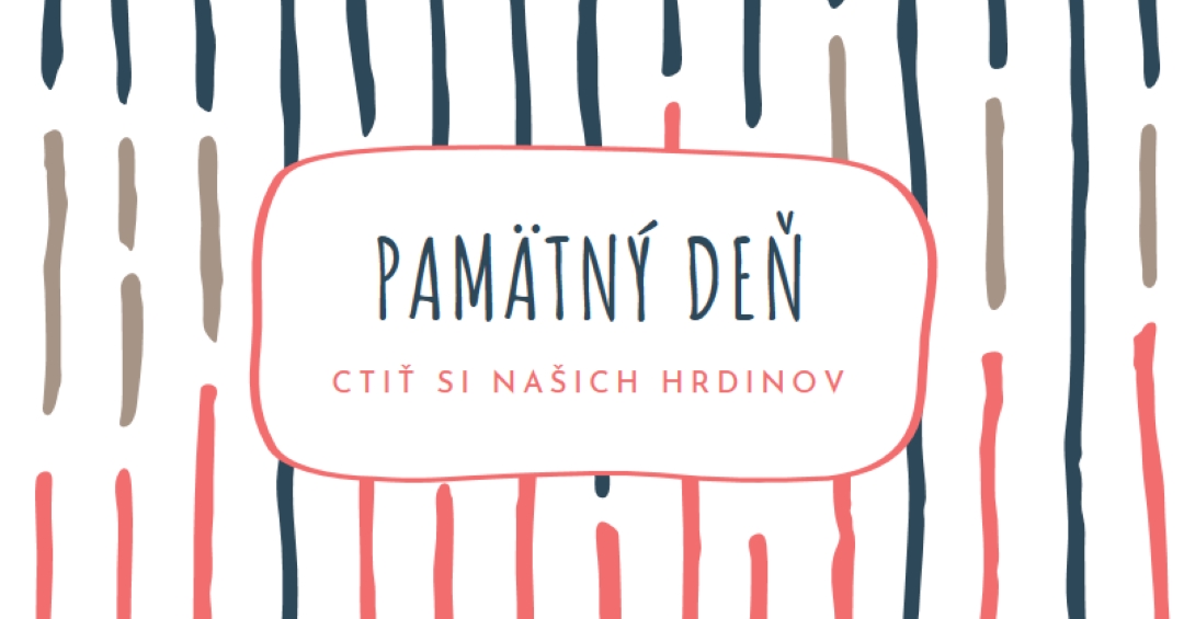 Ctiť si našich hrdinov white whimsical-line