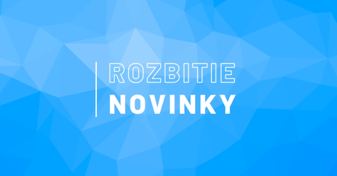 Veľká prestávka blue modern-bold