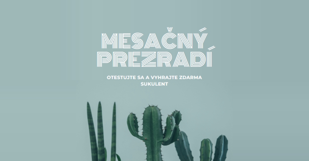 Mesačný kvíz prezradí green modern-simple