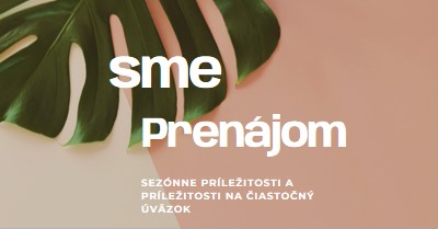 Prijímame sezónnych pracovníkov pink modern-simple