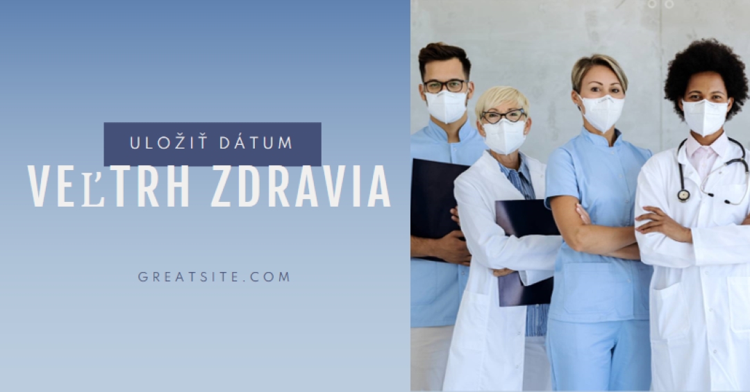Zdravý život blue modern-simple