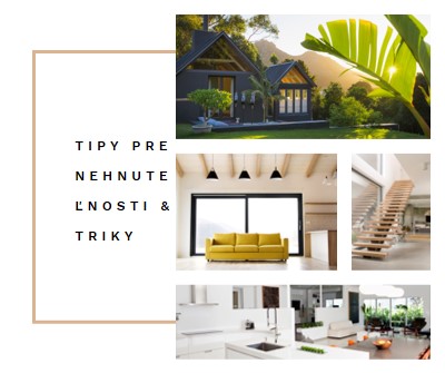 Tipy pre nehnuteľnosti white modern-simple