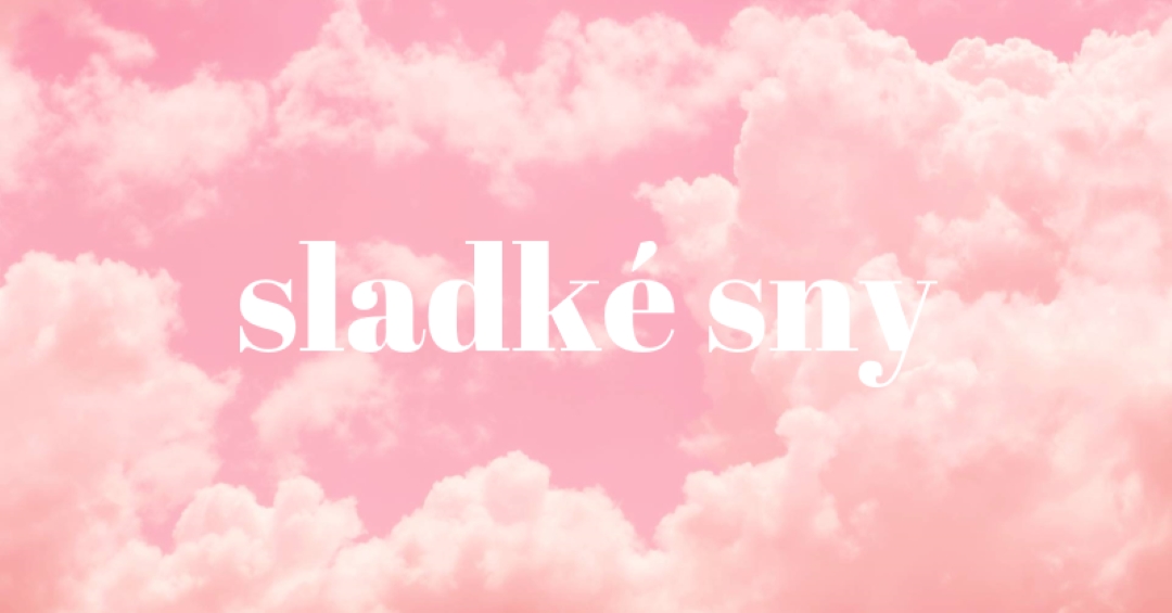 Pred spaním v cloude pink modern-simple