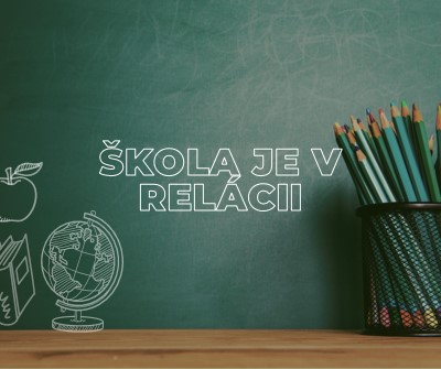 Škola je v relácii green modern-simple