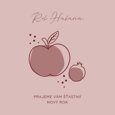 Plodný rok pink organic-simple