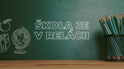 Škola je v relácii green modern-simple