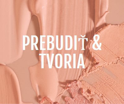 Prebudiť & tvoria pink modern-simple