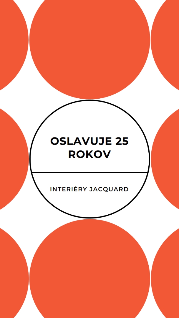 Oslavuje 25 rokov orange modern-geometric-&-linear
