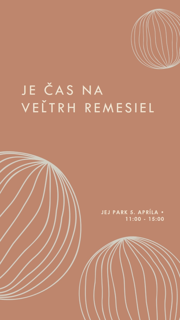 Rozmarné remeslá brown organic-boho