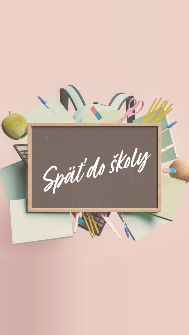 Žiť a učiť sa pink modern-simple