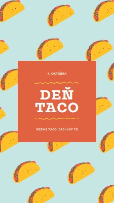 Deň Taco orange organic-simple