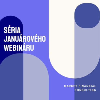 Január webinár série blue modern-bold