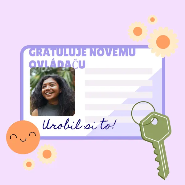Urobil si to! purple modern-color-block
