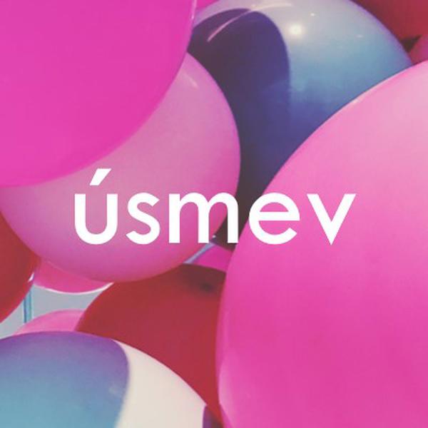 Všetky úsmevy pink modern-bold