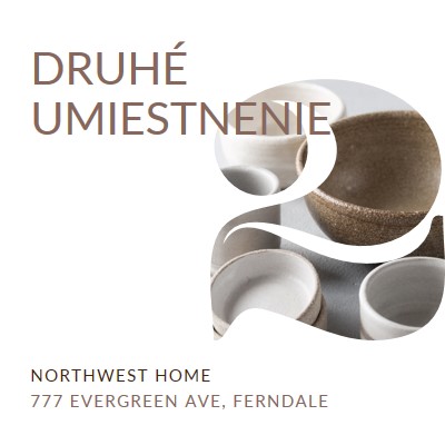 Druhé umiestnenie je otvorené white modern-simple