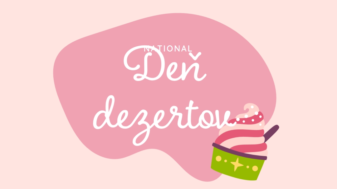 Čerstvá pečená zábava pink whimsical-line