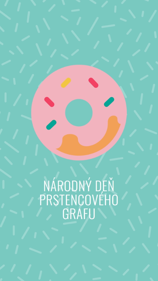 Yum je Národný deň šišky blue modern-simple