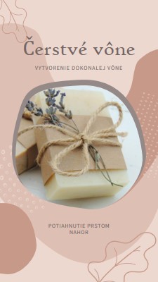 Čerstvé vône pink organic-boho