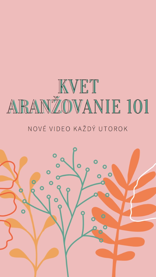 Koketná kvetinové kvety pink whimsical-line