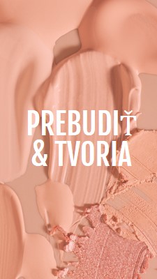 Prebudiť & tvoria pink modern-simple