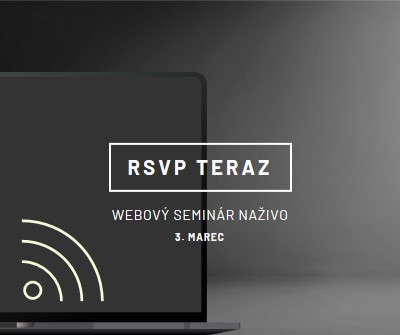 Hviezda webového seminára black modern-simple