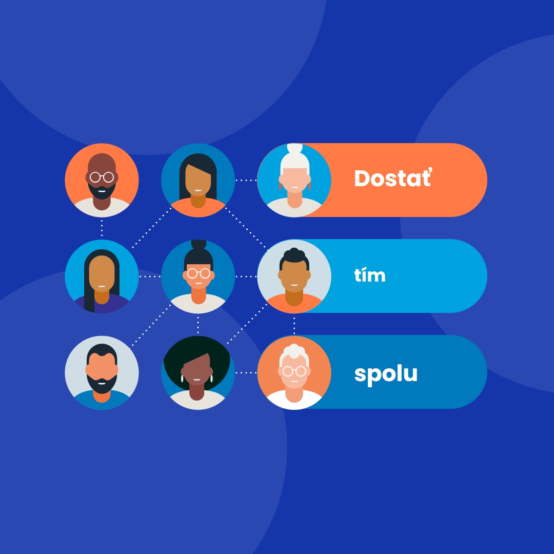 Pripojenie bodiek blue modern-bold