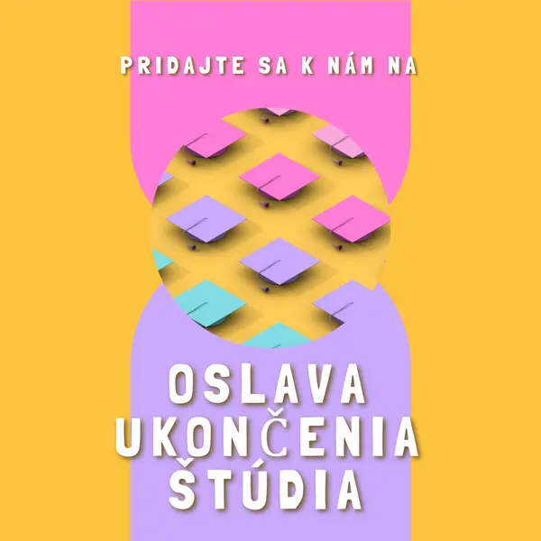 Pridajte sa k oslave promócie yellow whimsical-color-block