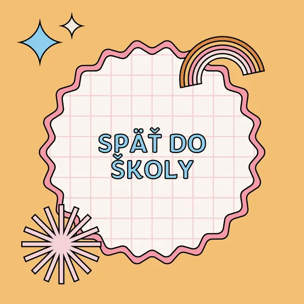 Školské oslnení orange vintage-retro