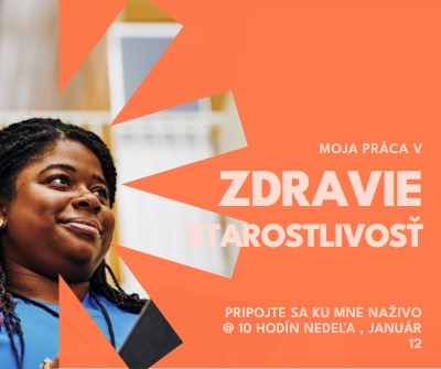 Zdravotná hero orange modern-bold