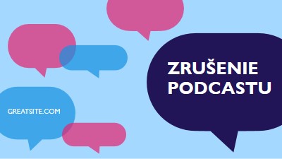 Podcast klesá teraz blue modern-color-block