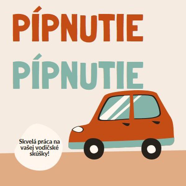 Pípnutie! orange whimsical-color-block