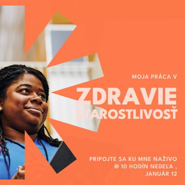 Zdravotná hero orange modern-bold