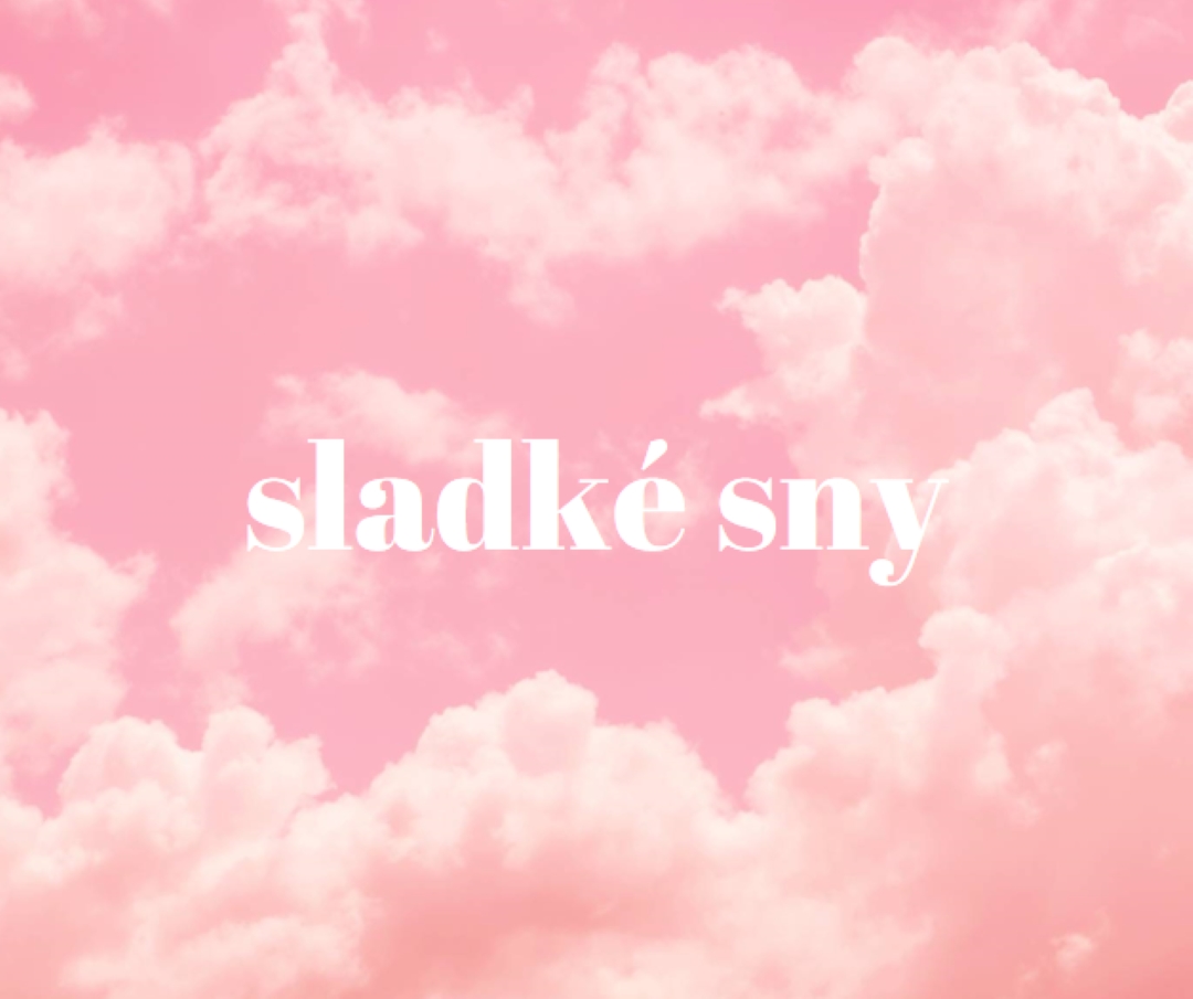 Pred spaním v cloude pink modern-simple