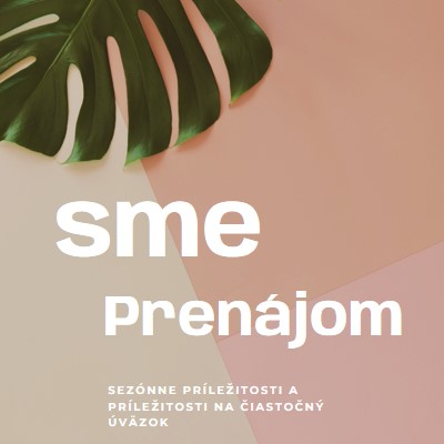 Prijímame sezónnych pracovníkov pink modern-simple