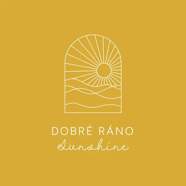 Dobré ráno, slniečko yellow modern,minimal,lines,simple,waves,sun